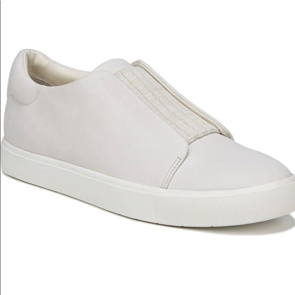 Vince Cantara Cream Marl Slip On Sneakers